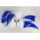 YZF 250-450 2006-2009 Σέτ πλαστικά UFO -ΜΠΛΕ/ΑΣΠΡΟ