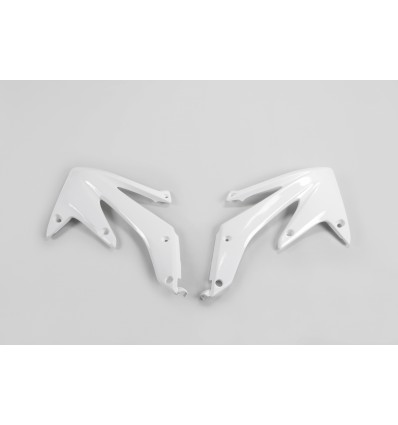 CRF 450R 2005-2008 Καπάκια ψυγείου ασπρα Polisport