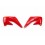 CRF 450R 2002-2004  UFO Radiator covers - RED