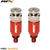 RFX Pro Fork Air Bleeders M4x0.7 (Orange) WP