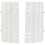 FC 2016-18 & TE-FE 2017-19 UFO Radiator Louvers -White