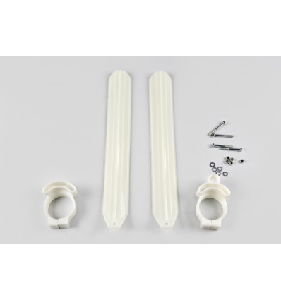 4054 & 4057 "White Power" UFO fork protectors