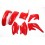 CRF 450R 2002-2003 UFO PLASTICS KIT -RED
