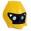 HEADLIGHT X-FUN -YELLOW FLUO