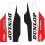 CR-CRF 125/250/450/500 1990-2008 Lower Fork Graphics FACTORY EFFEX -DUNLOP