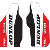 HONDA CR-CRF 125/250/450/500 1990-2008 Lower Fork Graphics FACTORY EFFEX -DUNLOP