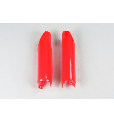 Honda CR 125/250 1990-1999 UFO Fork slider protectors - rosso / red 067