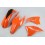 KTM EXC-EXCF 2008-2011 PLASTIC KIT UFO -Orange