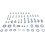 MOOSE RACING Track Racing Pack Hardware Set RM/RMZ, YZ/YZF, KX/KXF