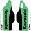 KX 125-250 1994-2003 Αυτοκόλλητα καλαμίδων Factory Effex